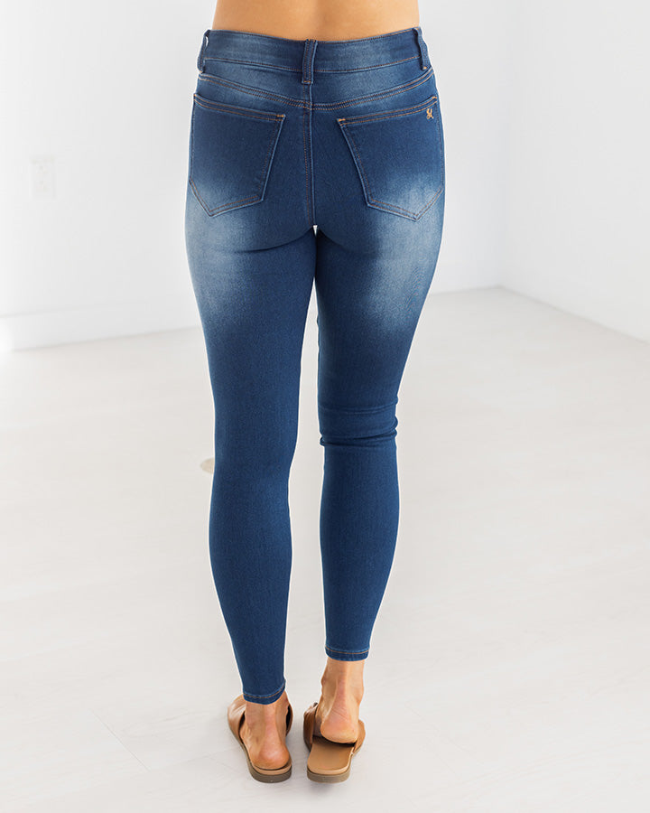 All Day Denim in Indigo - FINAL SALE - Grace and Lace