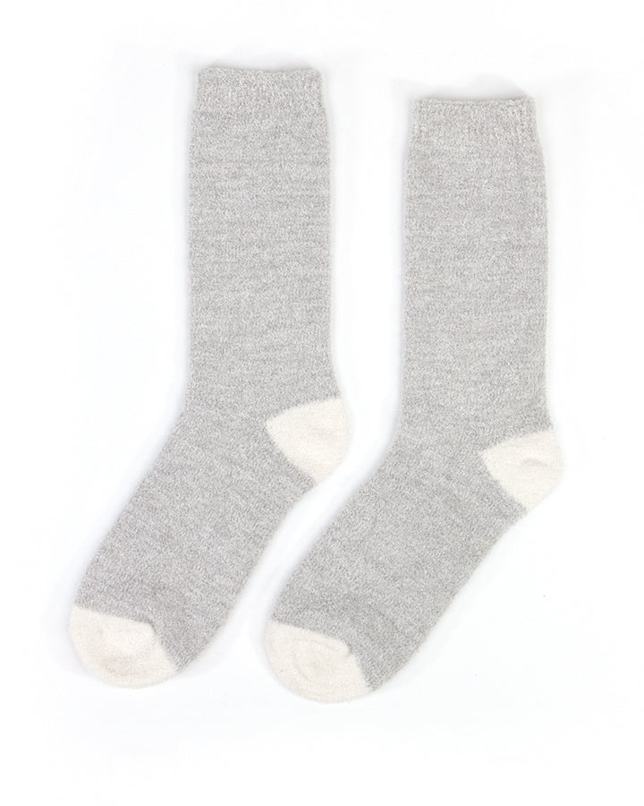 Lush Bambü Socks in Grey/Ivory