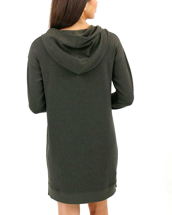 Women Autumn Winter Casual Long Hooded Pullovers Loose Fleece Long  Oversized Hoodie Dress S-5XL | Wish