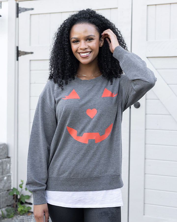 Halloween store pumpkin sweatshirt