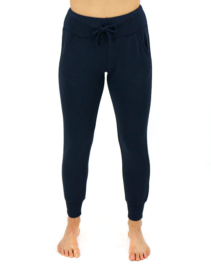 Luxe Knit Joggers in Navy - FINAL SALE - Grace and Lace